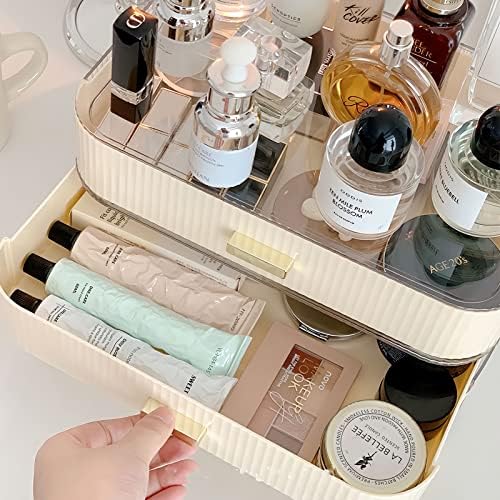 Stackable Plastic Organizer Big & Spacious Drawer | Organize Eyeshadow Palettes, Cosmetics, and Beauty Supplies on a Van