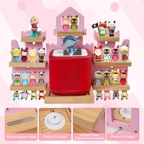 Castles Storage Shelf for Toniebox 2 and Toniebox 1, Tonie Organizer