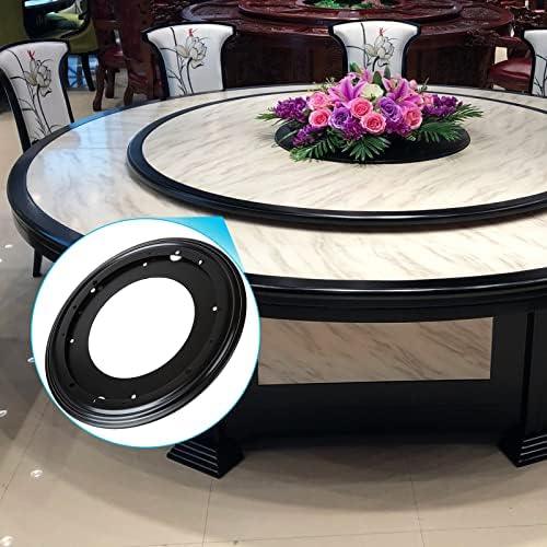 4Pack 12inch Lazy Susan Hardware, 5/16” Thick Turntable Bearings, 1000lbs Rotating Bearing Plate Heavy Duty for Rotating