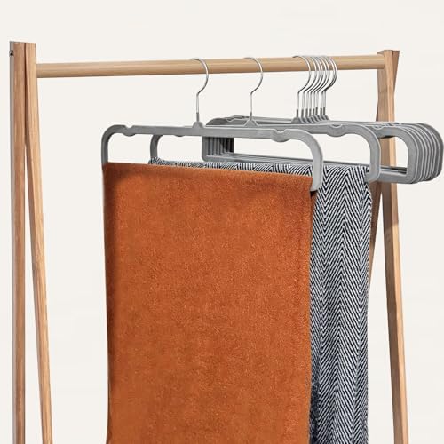 Velvet Pants Hangers 20 Pack,Premium Non Slip Velvet Hangers,Thin Space Saving Slim Clothes Hangers with 360° Swivel Hook,13.77inch