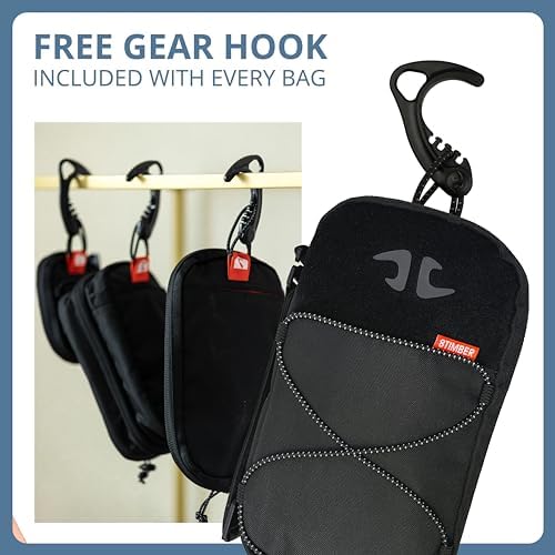 8TIMBER Organizer Bag - 1L Interior Travel Storage for Pencils, Chargers and Accessories