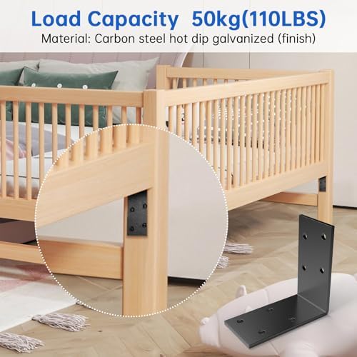 L Brackets for Shelves 1.5” Wide，（25PCS） Heavy Duty Corner Bracket ﻿