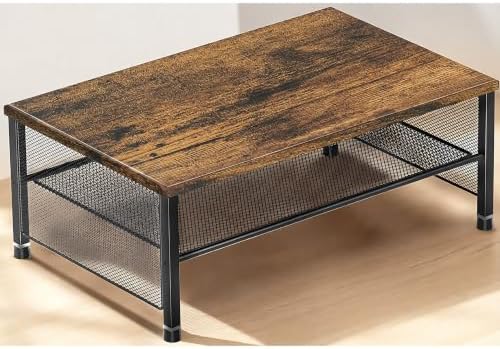 ECOLOVI 2-Tier Computer Monitor Stand Riser, Printer & Laptop Stand, Office Desk Accessories, Workspace Desk Organizer f