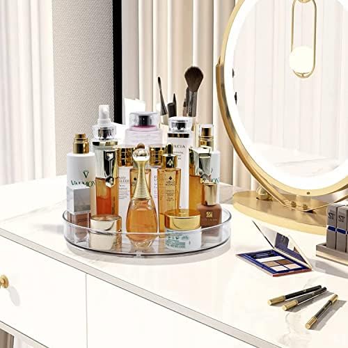 Amolliar Lazy Susan Organizer, 360 Rotating 11" Turntable Organizer Tray