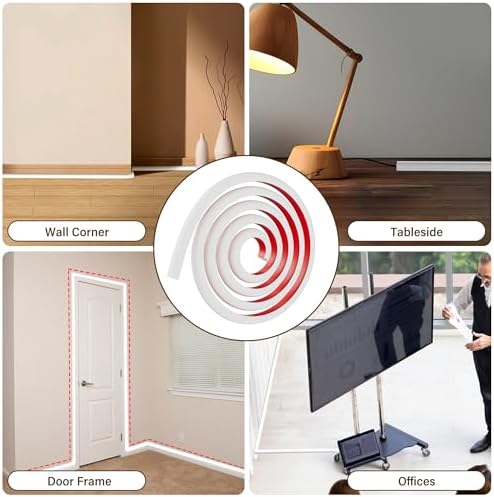 Cord Hider for Wall Mounted TV,39" One Cable Cover with Side Open, Flexible Silicone Wire Raceway Management,Self-Adhesi