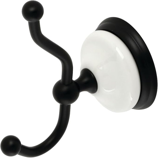 Kingston Brass BA1117MB Victorian Robe Hook, Matte Black