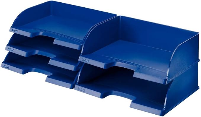 Leitz Standard Plus 52180085 Letter Tray A4 Landscape Polystyrene Grey