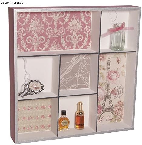 Rayher Wooden Seed Box, FSC Mix Credit, 26x26x4cm, 7 Sections, Multi-Colour, 2.6 x 2.6 x 0.4 cm