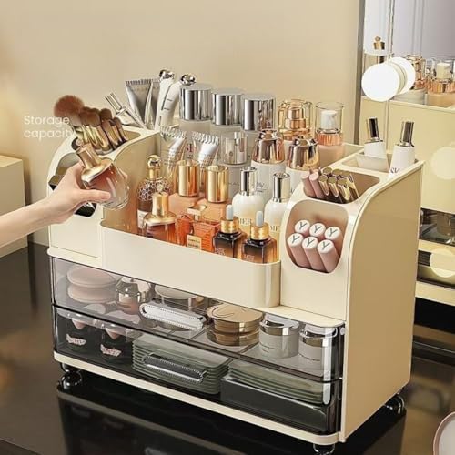 Makeup Organizer,Perfect Bathroom Skincare Organizer,Cosmetic Display Case