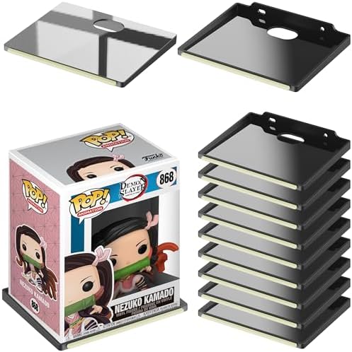 12-Pack Wall Shelves for Funko Pop Figures, Boxed or Unboxed, 5X4 Inches