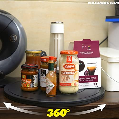 16 Inch Lazy Susan Turntable - Heavy Duty Rotating Swivel Steel Ball Bearings - Flat Base Stand for TV/Computer/Monitor/