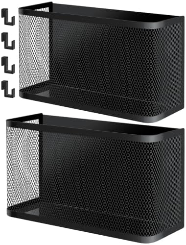 Magnetic Storage Basket Set, 2-Pack Dryer Ball Holder