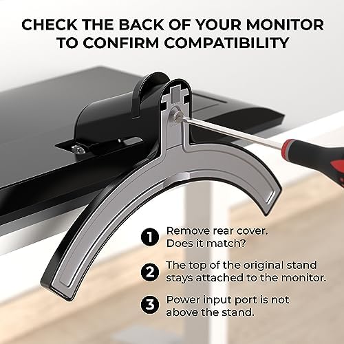 HumanCentric VESA Mount Adapter Compatible for LG Monitors 75x75, 100x100mm
