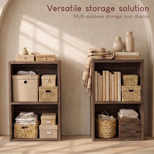 Vida Designs Office Bookshelves Wooden Walnut Standard