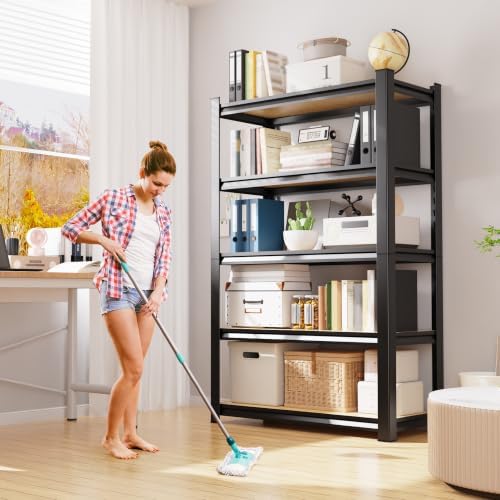 2Pack 3 Tier Garage Shelving,Garage Storage Shelves,Adjustable Heavy Duty Metal Shelving Units and Storage Large Rack,Ut