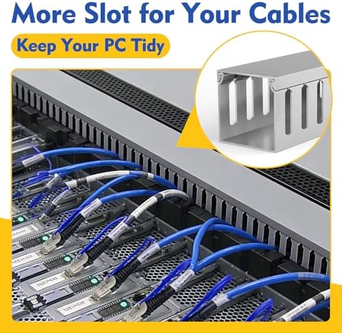 Open Slot Wiring Raceway Cable Duct,Cable Management Cord Track
