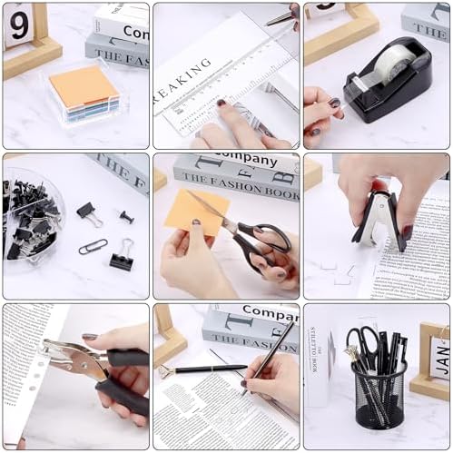 17 IN 1 Office Desk Organizer Set for Back to School Supplies Accessories