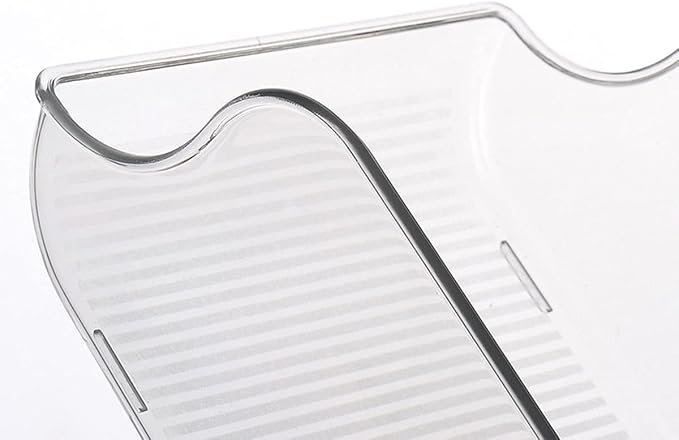 2Pcs Soda Can Organizer for Refrigerator, Refridge Organization and Storage, Canned Goods Organizer for Pantry, Produce Containers for Fridge, Clear Plastic Fruit Storage Containers for Fridge