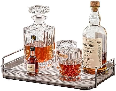 Coffee Bar Accessories,Station Organizers,Large Capacity Storage with Drain Board,Whisky Tray,Mug Tea Cup Holder Coffee 