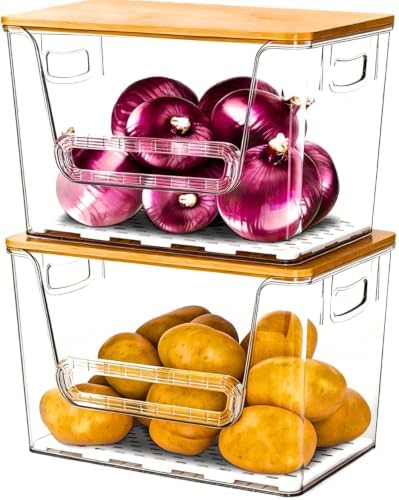 2 Set Pantry organizers and Storage,Trash Bag Holder Under sink Organizer for 4-13 Gal Bags,Trash Bag Dispenser with Bam