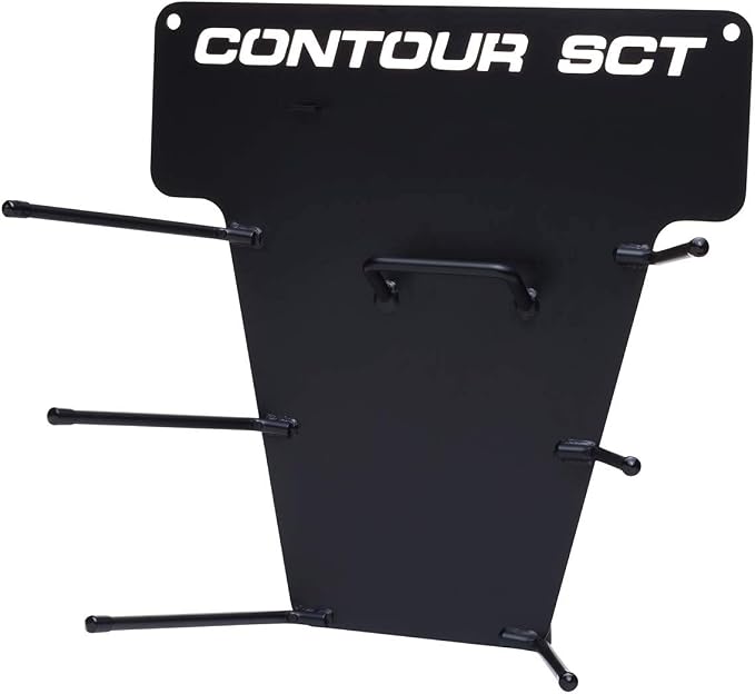 Eastwood Heavy Duty Steel Contour SCT Rack | Heavy Duty Garage SCT Tool Organizer, Drums, and Hex Key Holder Shelf | Made from Durable 3mm Thick Metal Frame | 30 lbs Weight Capacity