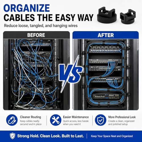 30 Pcs Magnetic Zip Tie Mounts with 300 Cable Ties Magnetic Cable Clips Magnet Cable Holder and Wire Holder for Cable Ma