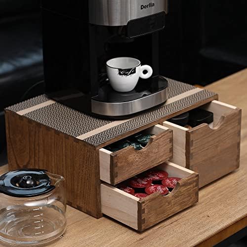 DDYURI Coffee Pods Storage Drawer Holder for Capsules - Multi Functional Desk Organizer Drawers For K cups Coffee Maker 