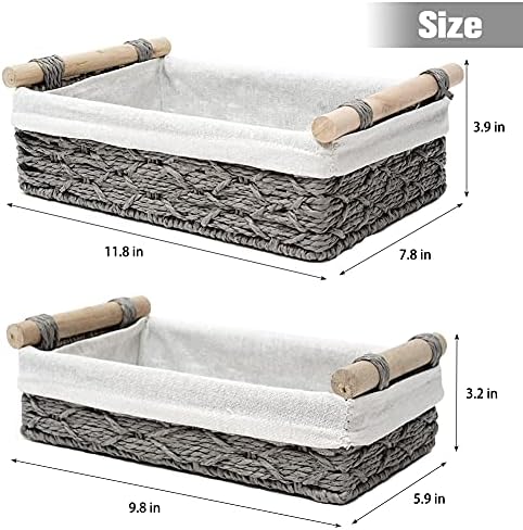 Storage Basket for Organizer Baskets for Shelves Organizing