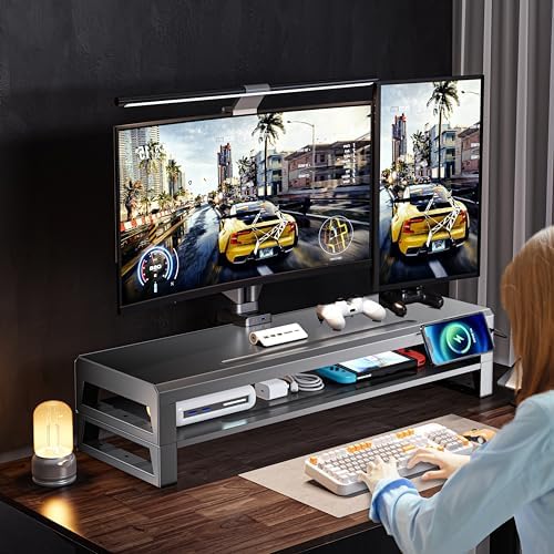Computer monitor stand (Basic Version, Two-layer 700mm)