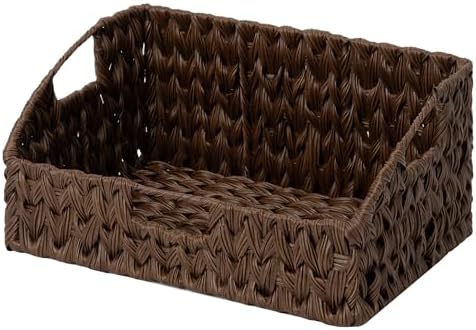 GRANNY SAYS Wicker Storage Basket for Shelves, Large Wicker Basket