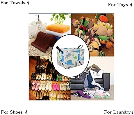 MAIZMZ Rectangular Storage Basket Collapsible Organizer Bin Waterproof Toy Box for Organizing Home/Dorm/Kitchen/Pet/Office/Closet/Shelf/Gift Baskets