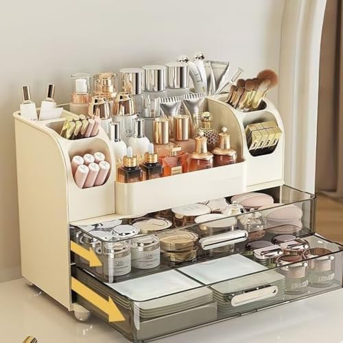 Makeup Organizer,Perfect Bathroom Skincare Organizer,Cosmetic Display Case