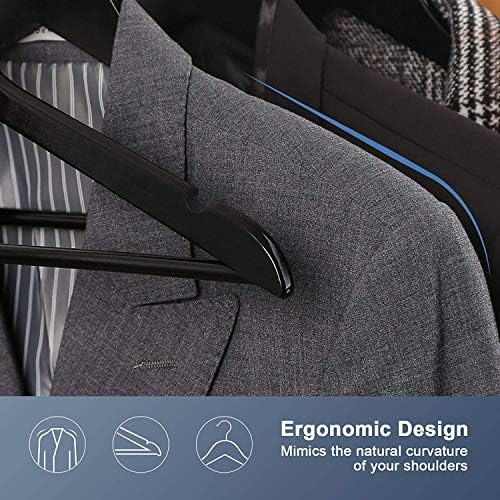 Lotus Wooden Hangers, Solid Wood Shirt Hangers, Dress Coat Jacket Clothes Hangers, With Extra Smooth Finish, 360 Degree 