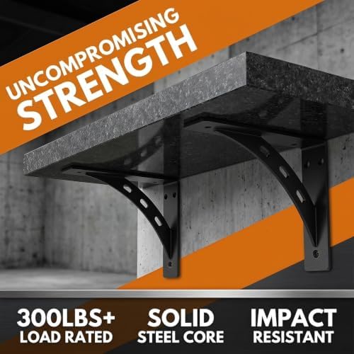 2-Pack Countertop Support Brackets 7"x6"x2"