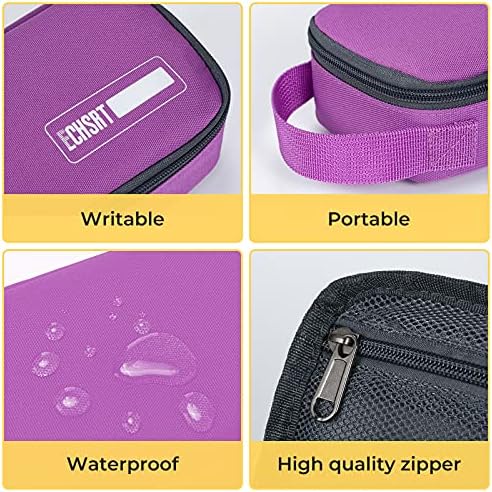 ECHSRT Large Pencil Case, Aesthetic Pen Pouch with Big Capacity, Minimalist Portable Stationery Bag with Handle for Office Organizer Aesthetic Pencil Cases