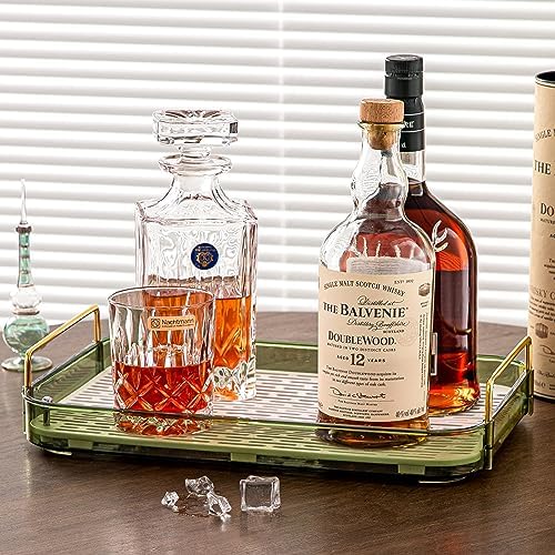 Coffee Bar Accessories, Station Organizers,Large Capacity Storage with Drain Board,Whisky Tray,Mug Tea Cup Holder Coffee