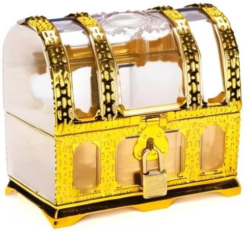 Kids Pirate Treasure Chest,Teacher's Favorite Treasures Collection Storage Box,Treasure Chest Toys for Classroom
