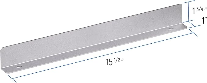 AA Products P-SH-Divider-16A Shelf Divider Shelf Accessories Designed for 16" Depth Van Shelving Storage, Set of 3 - Grey