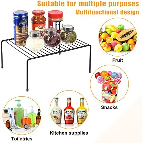 Medium (13.1 x 10.2 Inch) Cabinet Storage Shelf Rack , Kitchen Shelves，Kitchen Counter and Cabinet Shelf, Storage Rack O