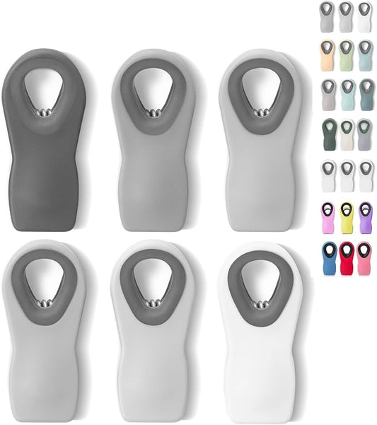 Mr. Pen- Magnetic Chip Clips, 6 Pack | Airtight Seal Reusable Bag Closers for Food Storage, Snacks, Bread & Kitchen Organization