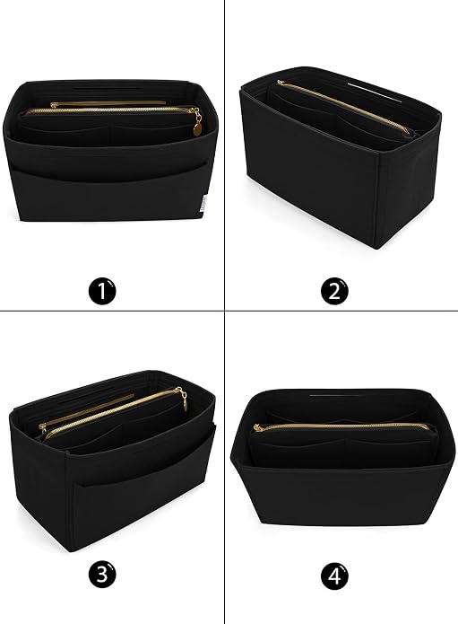 LEXSION Felt Insert Bag Organizer Bag In Bag For Handbag Purse Organizer Fits Speedy Neverful