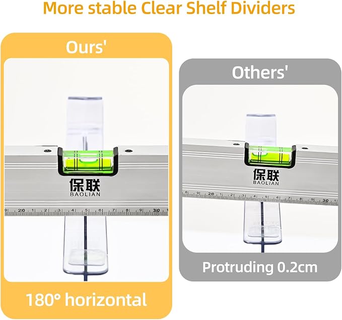 Shelf Dividers，Vertical Purse Organizer for Closet，Thickened and Sturdy Shelf Organizer for Sweater, Shirts, Handbags,8" Tall x 11" (6 Pcs)