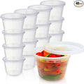 Deli Containers with Lids, Food Storage Containers with Lids 16 oz (16 oz - 48 Sets)