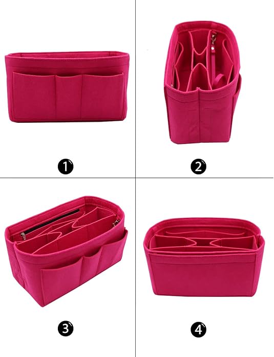 LEXSION Felt Insert Bag Organizer Bag In Bag For Handbag Purse Organizer Fits Speedy Neverful