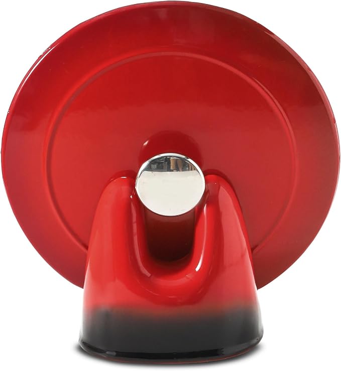 Nihow Ceramic Pot Lid Holder While Cooking for Kitchen Counter/Stove Top | Catch Water & Oil Drips,Stable & Secure,Heat Resistant,Easy to Clean & Dishwasher Safe,Space-Saving,Multi-Purpose Holder