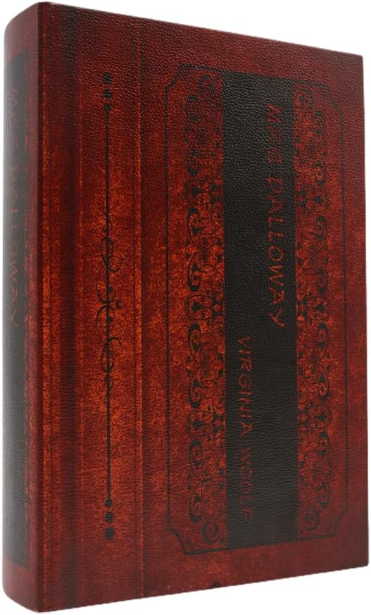 PACOLO Decorative Book Boxes, Faux Wood cover Storage for Hidden Jewelry, Money, and Cash