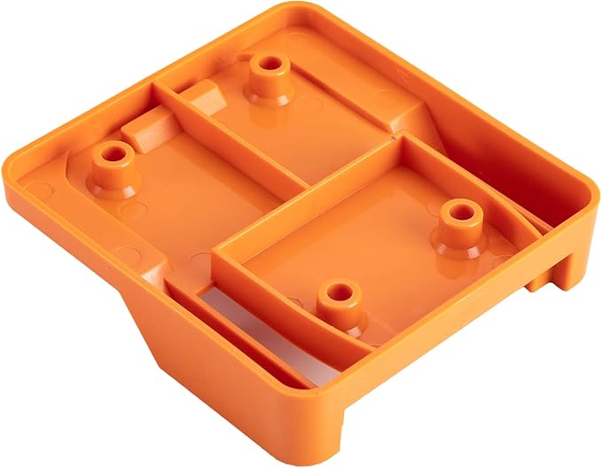 Battery Holder Compatible for Ridgid 18V Battery, Wall Mount Battery Storage Organizer for Workshop, Garage, Work Van, Under Shelf, Tool Box-5 Pack