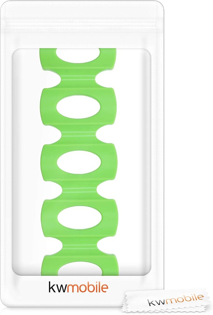 kwmobile Bottle Stacking Mat - Refrigerator Organizer to Stack Bottles, Cans, Beer, Soda - Non-Slip Holder Rack