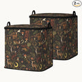 2pcs blanket storage bag for under bed,closet organizers 95L | clothing sweater sheet bedding comforter duvet quilt pillow toy storage bags with lids,dorm room essentials for containers