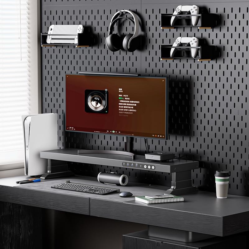 Computer monitor stand (Electric adjustable height, Fast charging version 800)